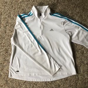 Adidas Climalite Striped Pullover